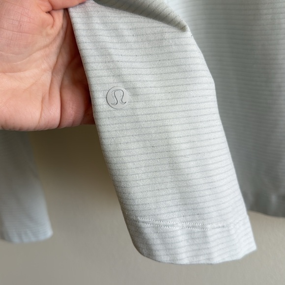 Lululemon Evolution Long Sleeve Polo Heathered Vapor - Picture 8 of 10